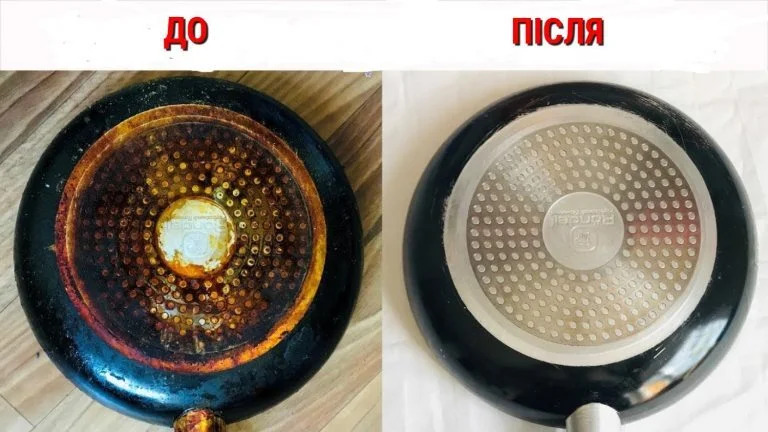 Паста для очищення пригорілого посуду